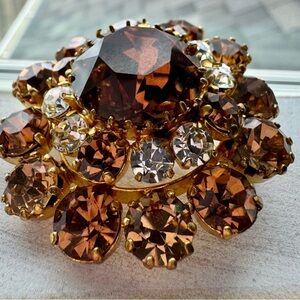 Authentic Austrian Crystal Brooch